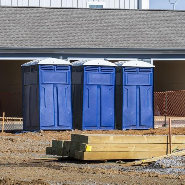 Heavy-duty construction site porta potty in Bolivar, Missouri